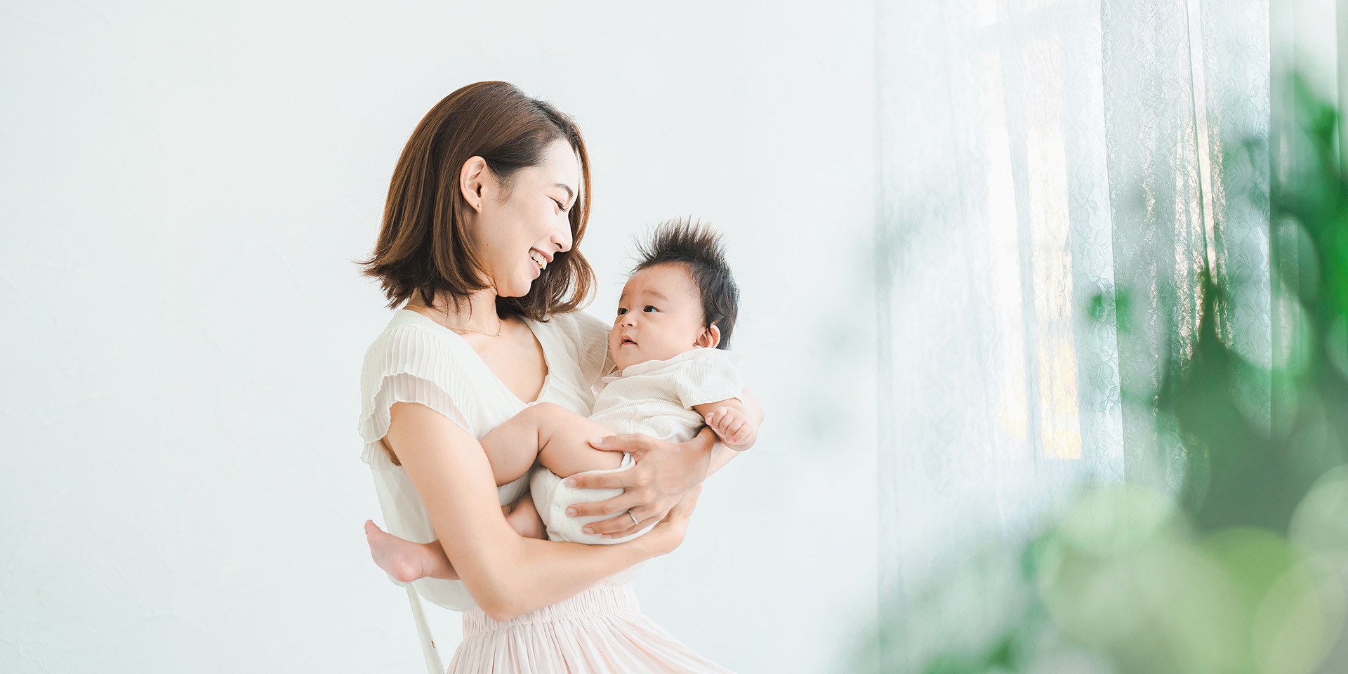 お母さんと赤ちゃん